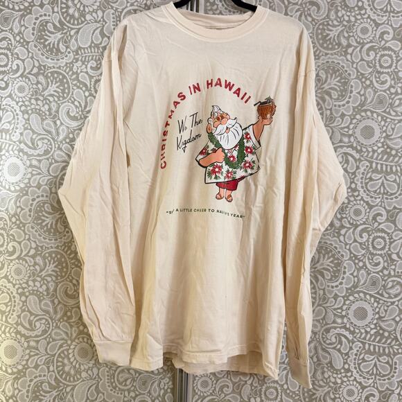 Christmas Hawaii Comfort Colors Shirt XL - Picture 1 of 3